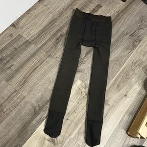 Viral Faux Tight Leggings with Soft Fuzzy lining